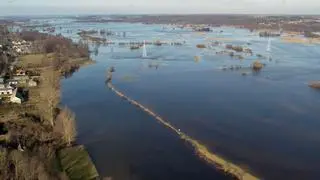 Rozlewiska Narwi w okolicach Łomży