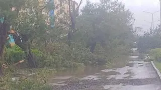 Zniszczenia na Kubie po przejściu huraganu Melissa