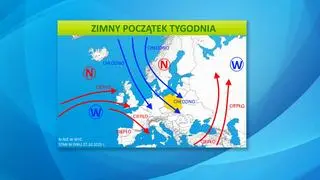 Pogoda na 16 dni. Sytuacja baryczna w Europie