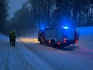Popołudniowa akcja w Złocieńcu
