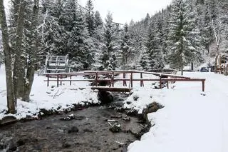 W Zakopanem spadł śnieg