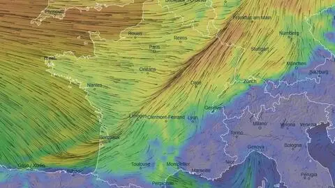 Porywy wiatru we Francji w sobotę