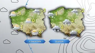 Prognoza pogody na czwartek i piątek