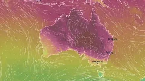 Australię nawiedzają październikowe upały