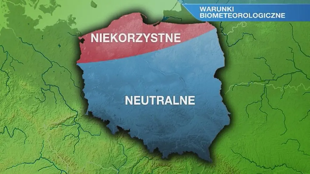 Warunki biometeo w niedzielę