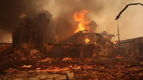 W Los Angeles wybucha jeden pożar po drugim. "Straciliśmy w naszej społeczności 600 domów"
