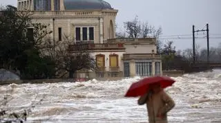 Powodzie na południu Francji