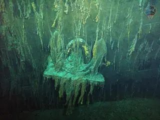 Fragmenty wyposażenia Titanica w jakości 8K
