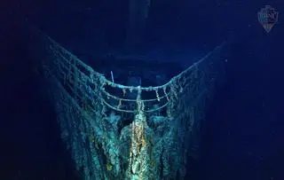 Dziób Titanica w jakości 8K