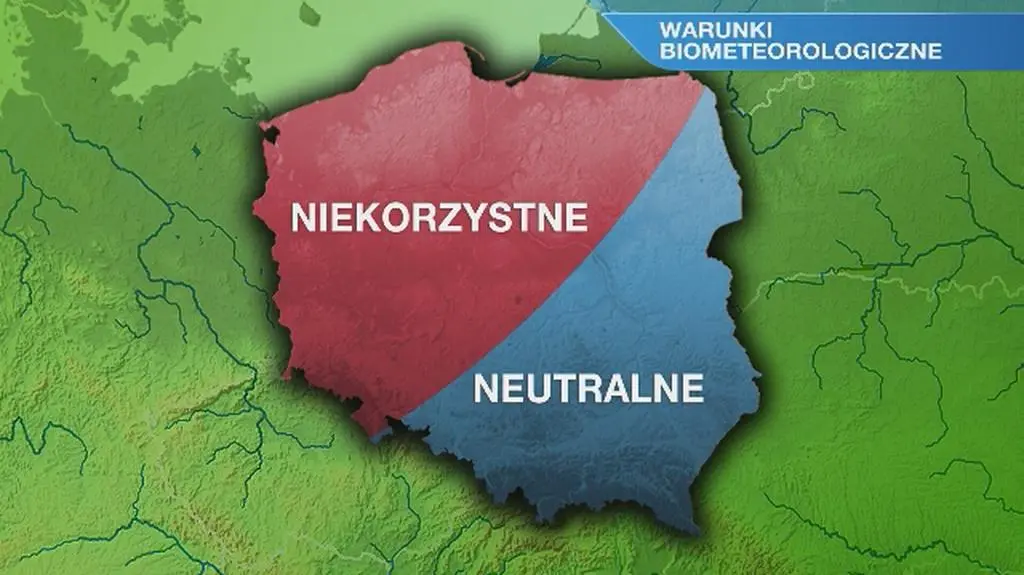 Warunki biometeorologiczne w piątek