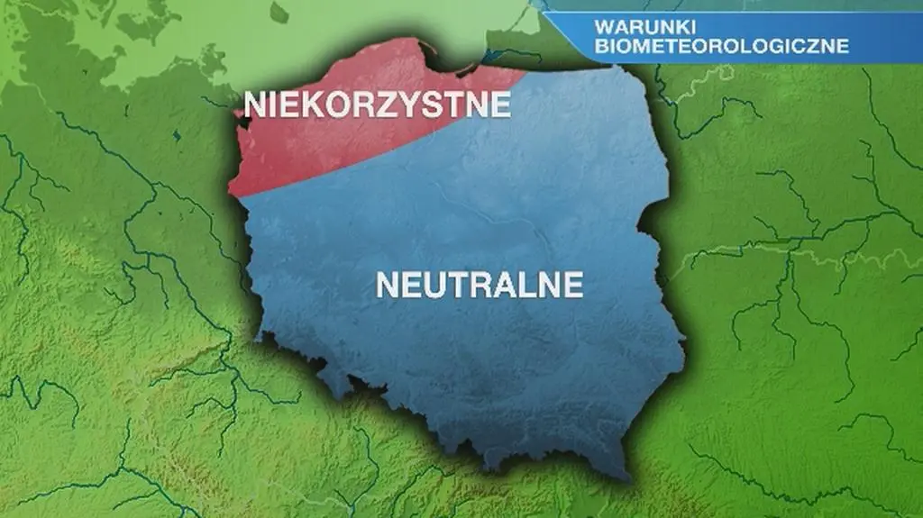 Warunki biometeo w czwartek
