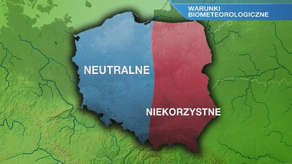 Warunki biometeo w czwartek
