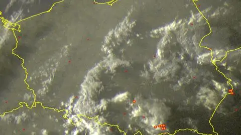 Burze w Polsce w czwartek, godz. 17.05