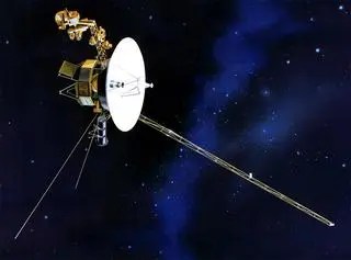 Voyager 1 - wizualizacja