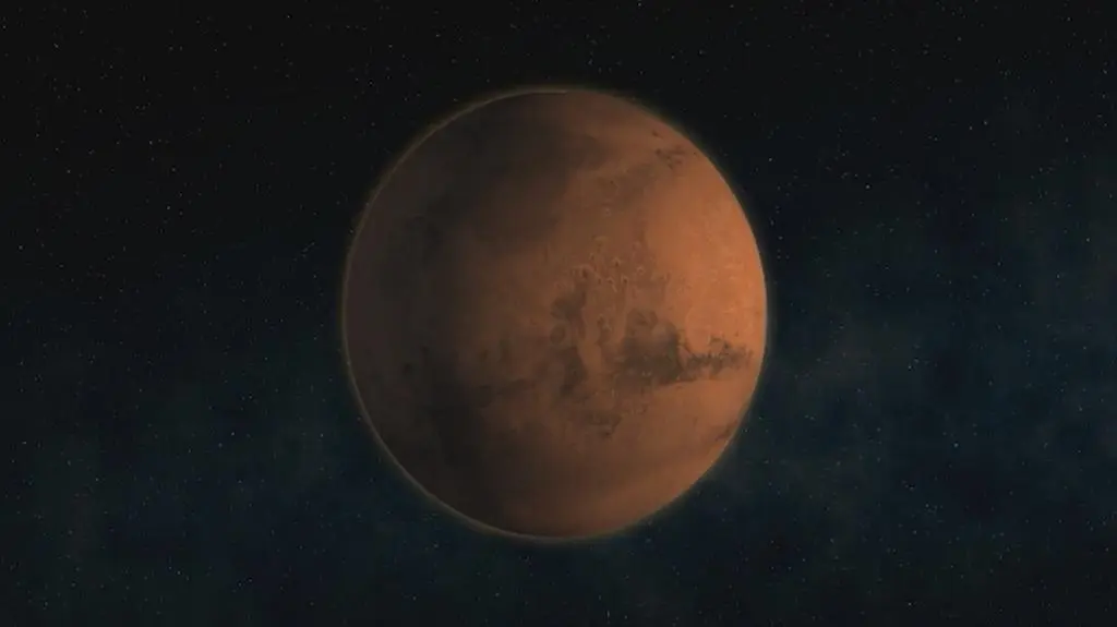 Animacja obrotu Marsa (NASA)