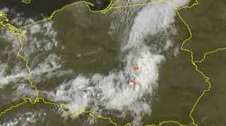 Wyładowania nad Polską