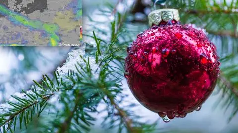 Jeśli śnieg, to tylko z deszczem. Pogoda na Boże Narodzenie