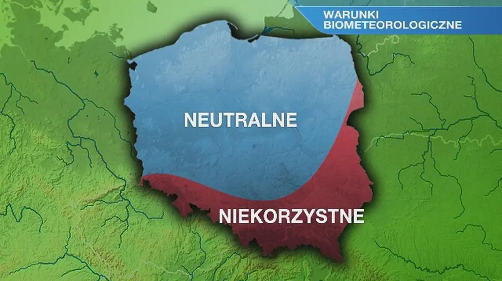 Warunki biometeo w niedzielę 19