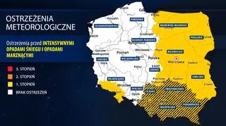Ostrzeżenia meteorologiczne IMGW