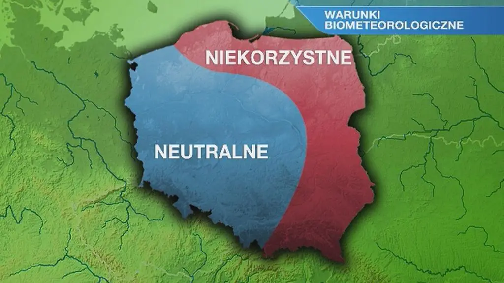 Warunki biometeorologiczne w środę