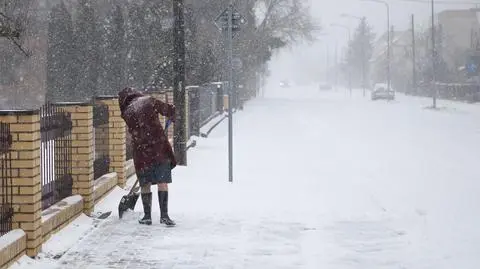 Wir niżowy przyniesie niebezpieczne porywy wiatru, a także zimowe opady