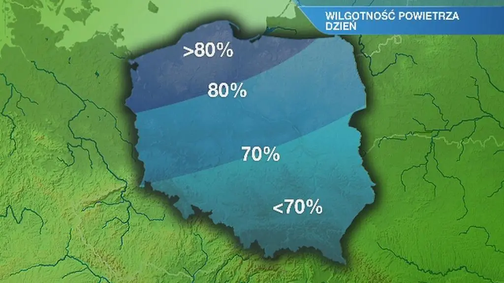 Warunki biometeorologiczne we wtorek