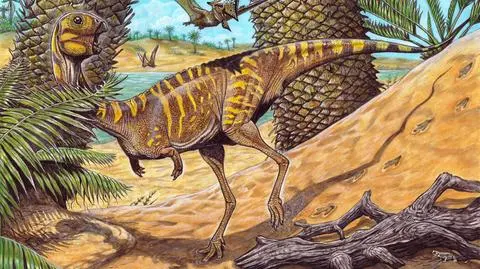 Tak wyglądał Berthasaura leopoldinae - wizja artystyczna