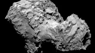 Kometa 67P/Czuriumow-Gierasimienko sfotografowana przez sondę Rosetta 3 sierpnia 2014
