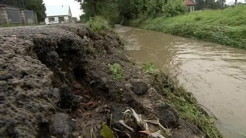 Podtopienia w okolicy Krakowa
