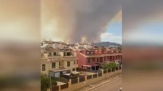 Pożar w Hiszpanii