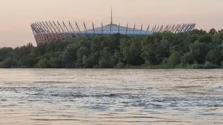 Stan wody w Wiśle, 22.05.23