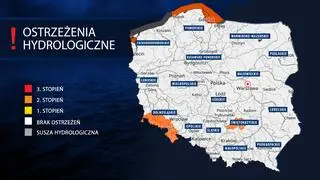 Ostrzeżenia hydrologiczne IMGW