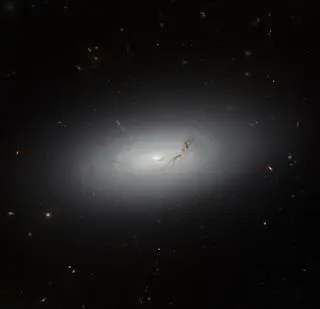 Galaktyka NGC 3156 w obiektywie Kosmicznego Teleskopu Hubble'a