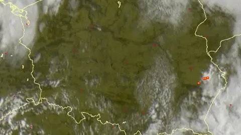 Wyładowania atmosferyczne w sobotę 11.06