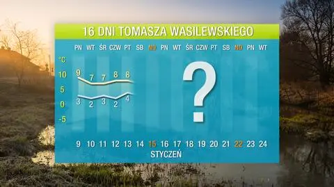 Pogoda na 16 dni: zdumiewający dalszy ciąg stycznia