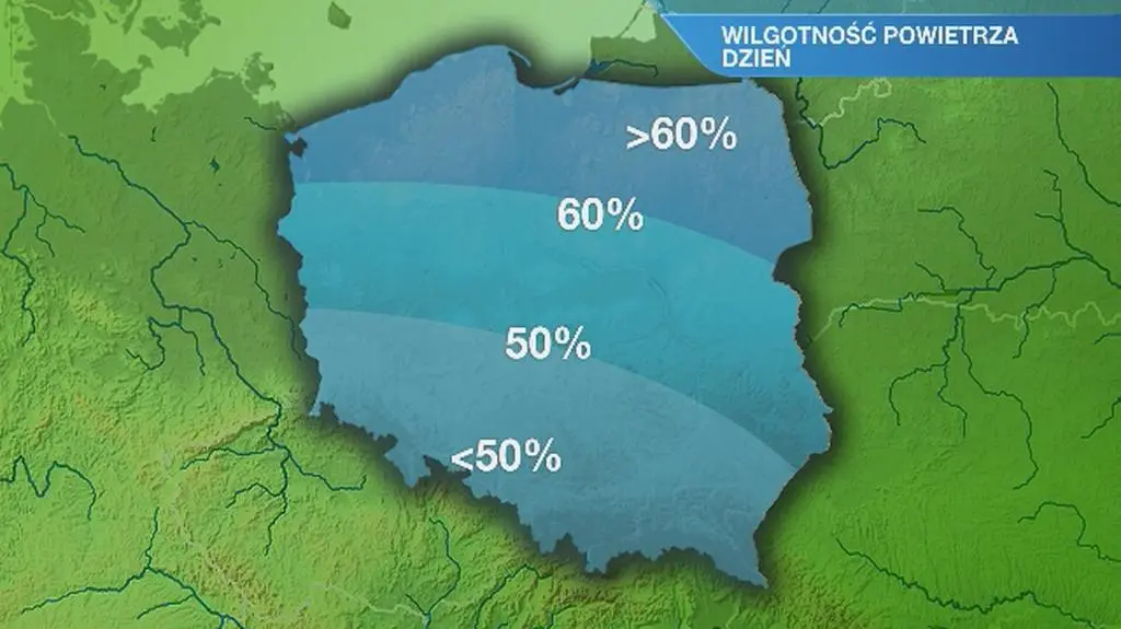 Warunki biometeorologiczne w czwartek