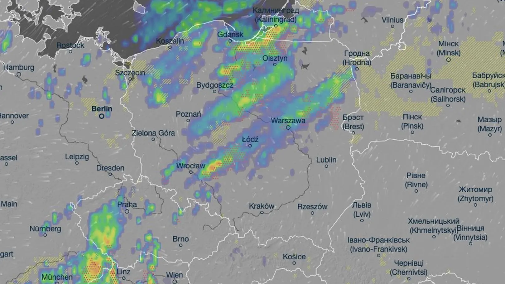 Tu burze będą najgroźniejsze. Mapa i radar