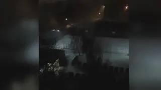 Burza śnieżna. Słupsk, godz. 6.45 17.01.2022