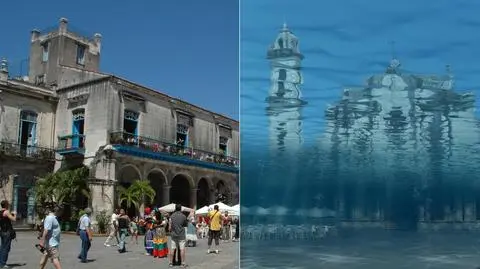 Plac Katedralny w Hawanie na Kubie