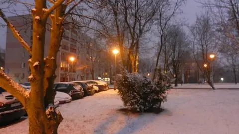 Śnieg w Częstochowie