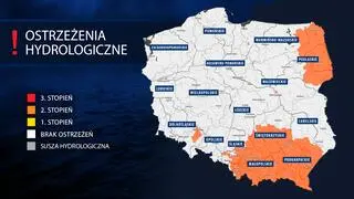 Ostrzeżenia hydrologiczne IMGW