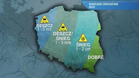 Warunki drogowe w nocy 27