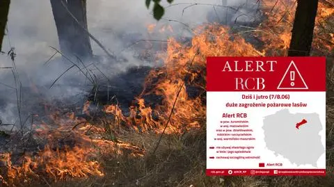 "Sytuacja się pogarsza". Alert RCB w dwóch województwach