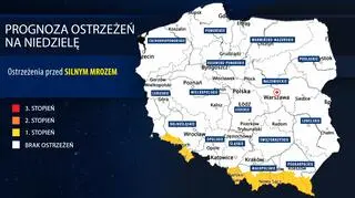 Prognoza zagrożeń IMGW na niedzielę