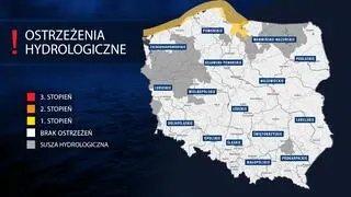 Ostrzeżenia hydrologiczne IMGW