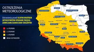 Aktualne ostrzeżenia IMGW
