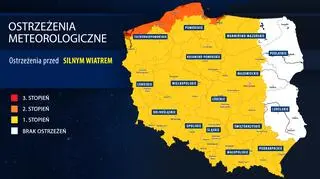 Ostrzeżenia meteorologiczne IMGW