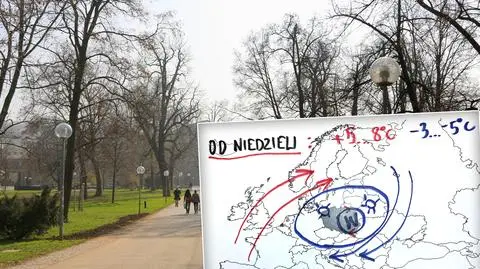Ostatnie chwile z nieprzyjemną pogodą. Przed nami "typowe przedwiośnie"
