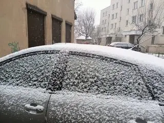 Śnieg w Warszawie