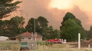 Pożar w zachodniej części Wiktorii